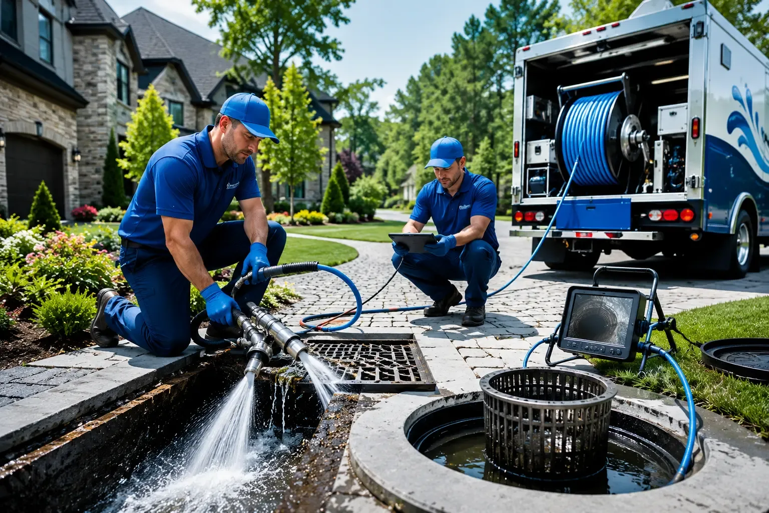 Local outdoor drain cleaning professionals in Carterville, IL