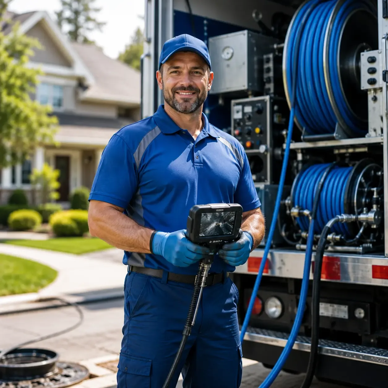Local outdoor drain cleaning specialists in Carterville, IL